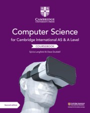 AS & A Level Computer Science Coursebook Second Edition